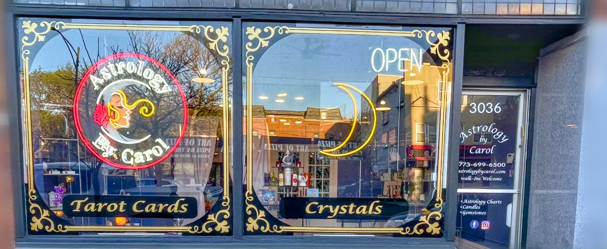 Astrology by Carol Storefront - Lakeview Chicago
